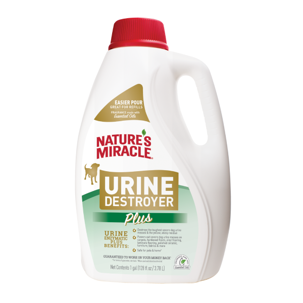 Nature's Miracle Dog Urine Destroyer Plus 1gallon 128oz