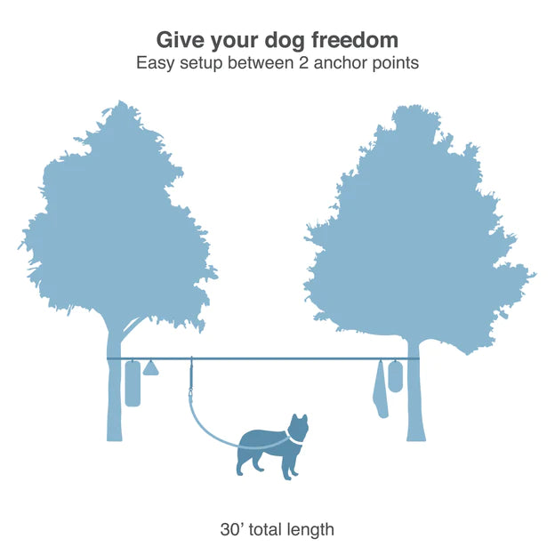 Ridgeline Tie Out CanvasbackPets