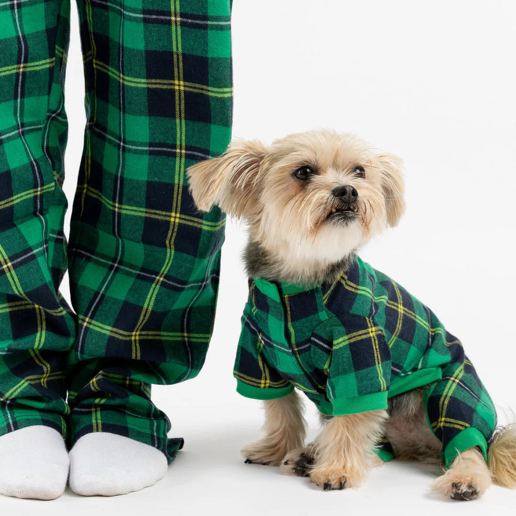 Plaid Dog Pajamas
