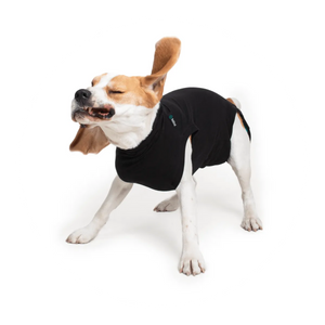 Suitical Dog Recovery Suit XS Black