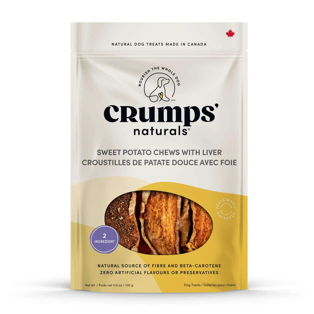 Crumps Sweet Potato/Liver Chews 330g