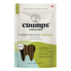 Crumps Plaque Busters Advanced Double Fresh 10 Pack