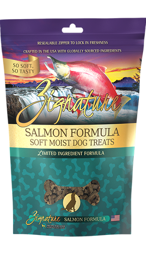 Zignature  Dog Soft Moist Treats Salmon 113g