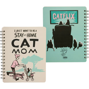 NOTEBOOK- STAY AT HOME CAT MOM