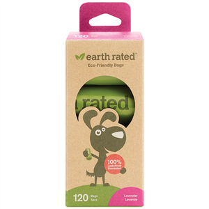 EARTH RATED- BIODEGRADABLE POOP BAG 120'S