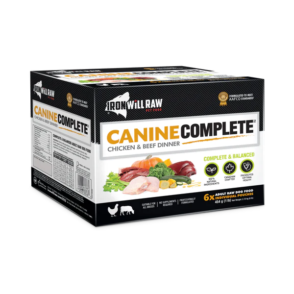 Iron Will Complete Chicken & Beef 6 x 1lb