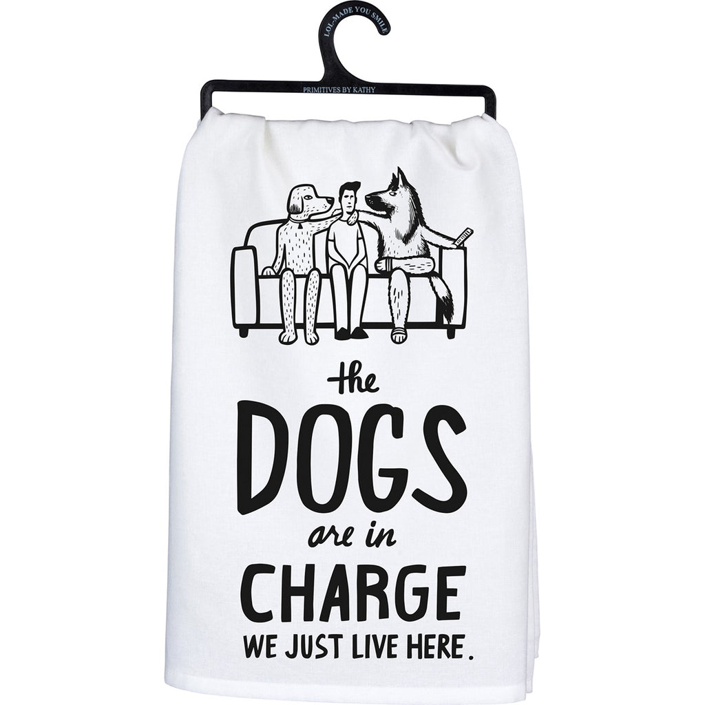 Dish Towel- Dogs in Charge