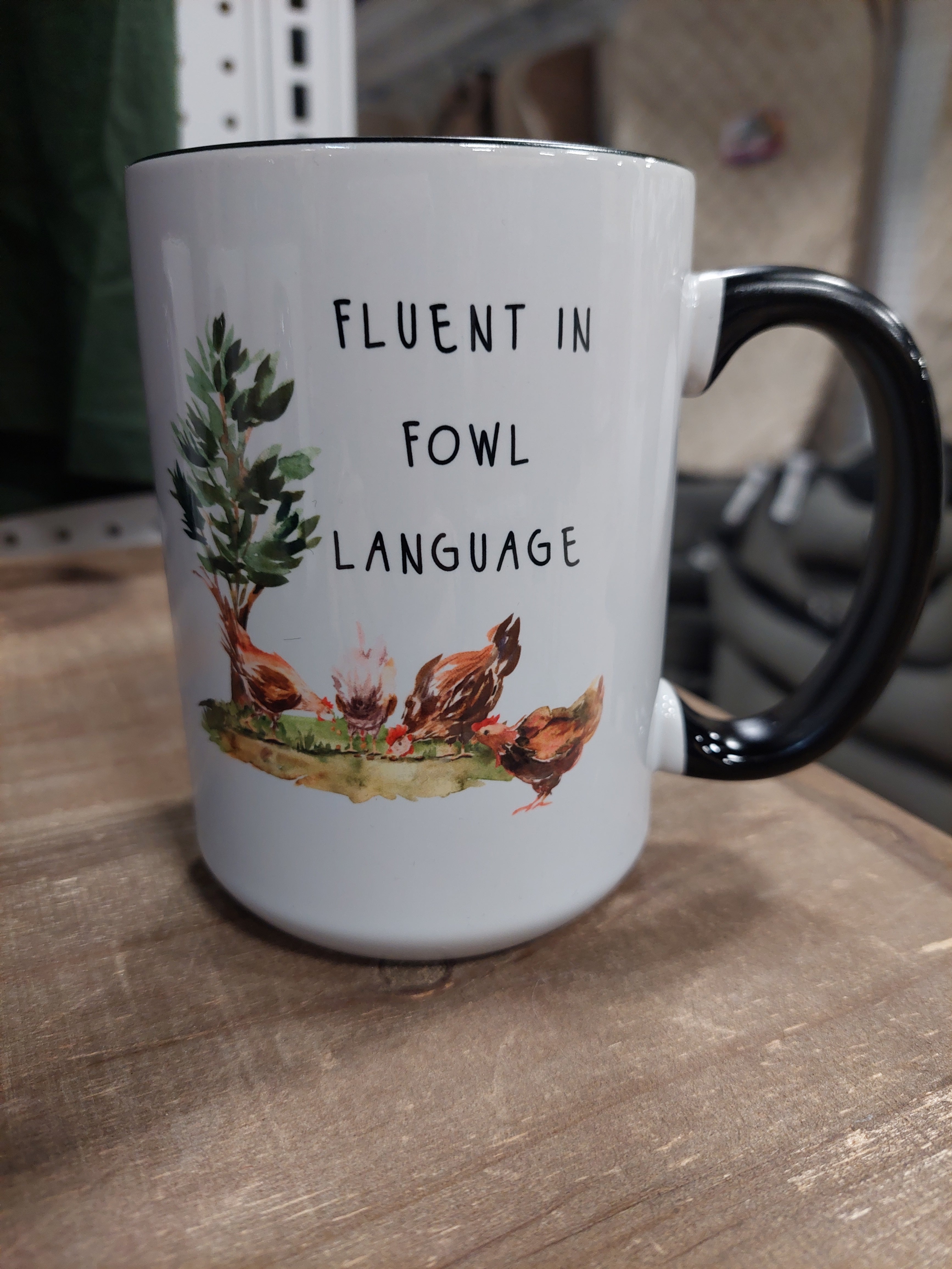 Chicken Mug - Fowl Language