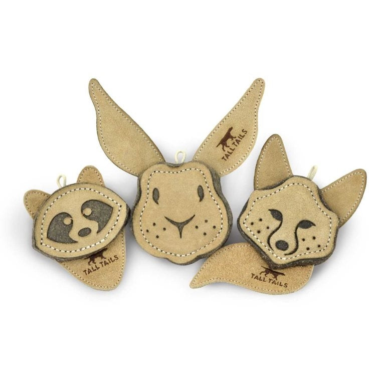 Leather Toys 4"  Tall Tails