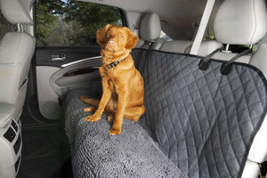 Dirty Dog Car Seat Cover & Hammock Grey