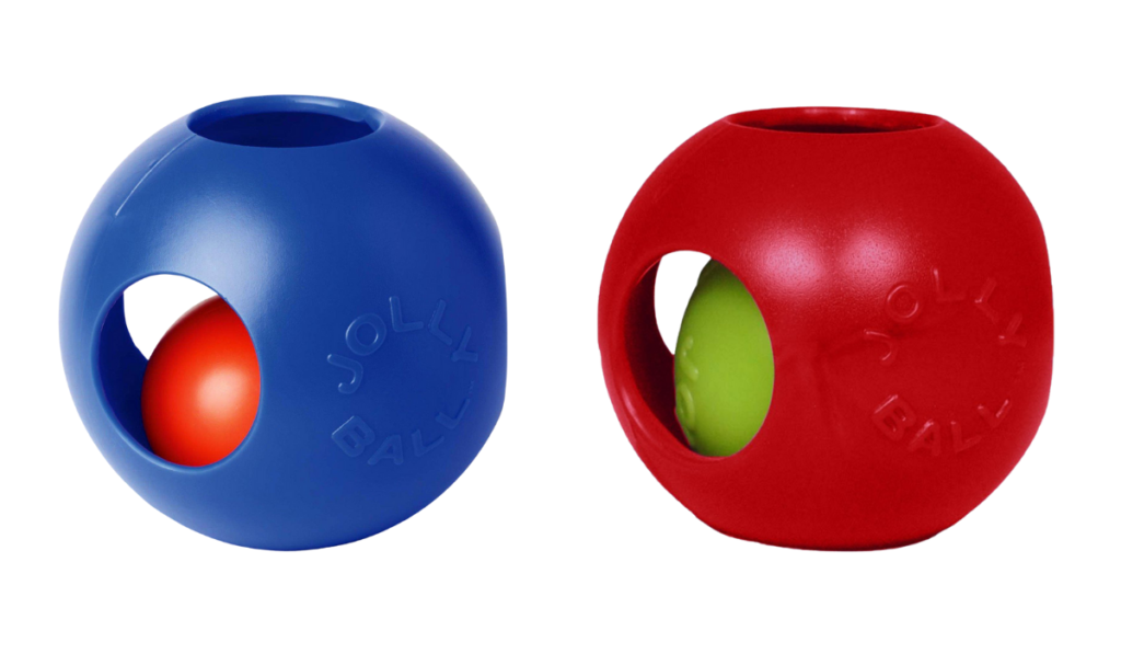 Teaser 2 in 1 Ball Red 4.5"