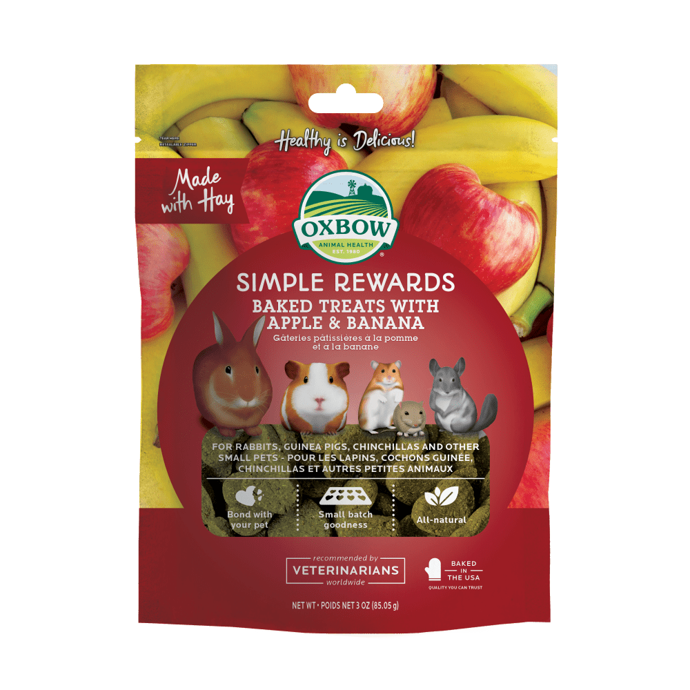 Oxbow Simple Rewards Apple & Banana 3oz
