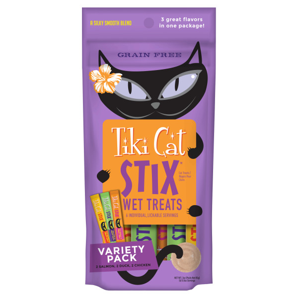 Tiki Cat Stix Multiflavor 6-Pak 3oz