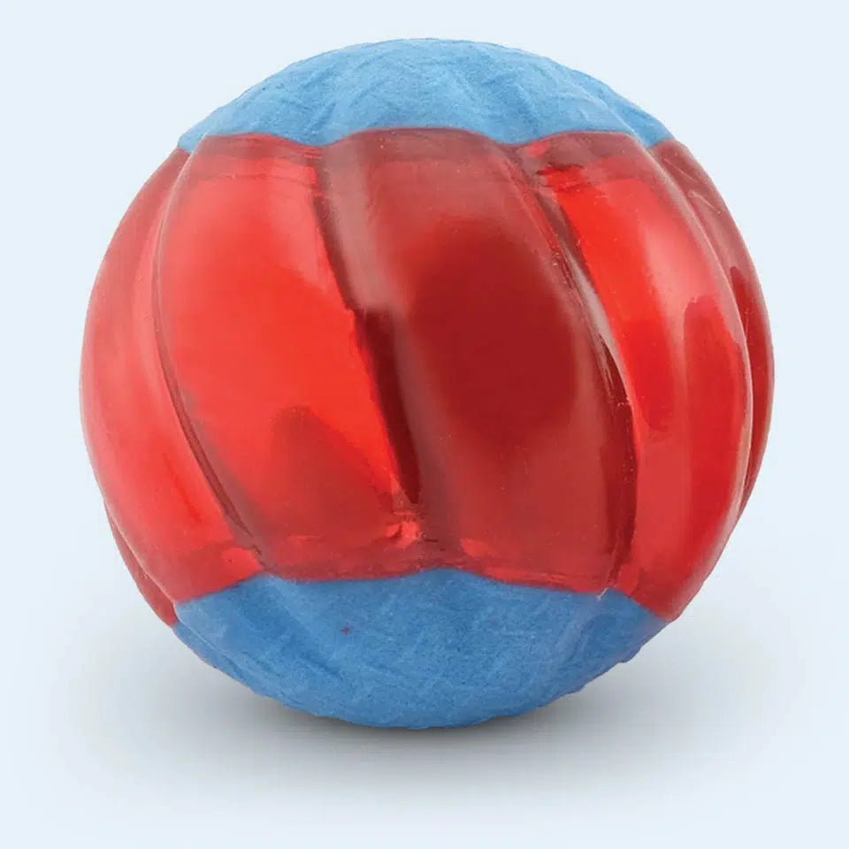DuoBall 6.3cm Squeak & Glow 2pk
