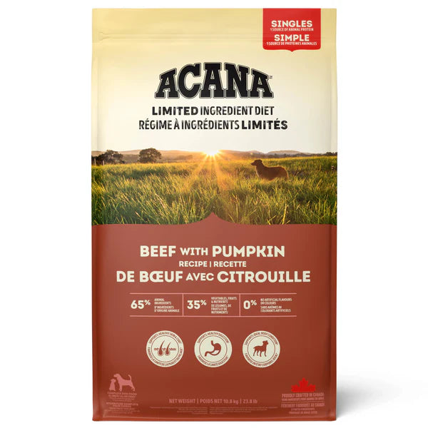 Acana Beef & Pumpkin 10.8kg