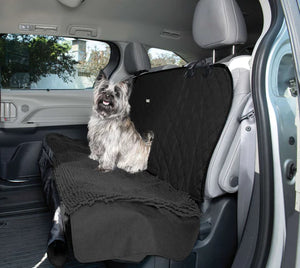 Dirty Dog Car Seat Cover Black