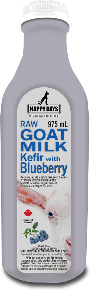 Goat Milk w/Blueberry Kefir 975ml