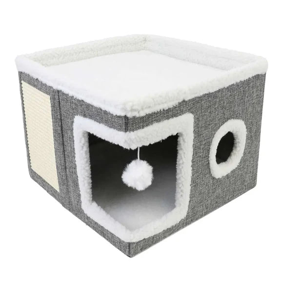 Windowed Bunk Bed Cave