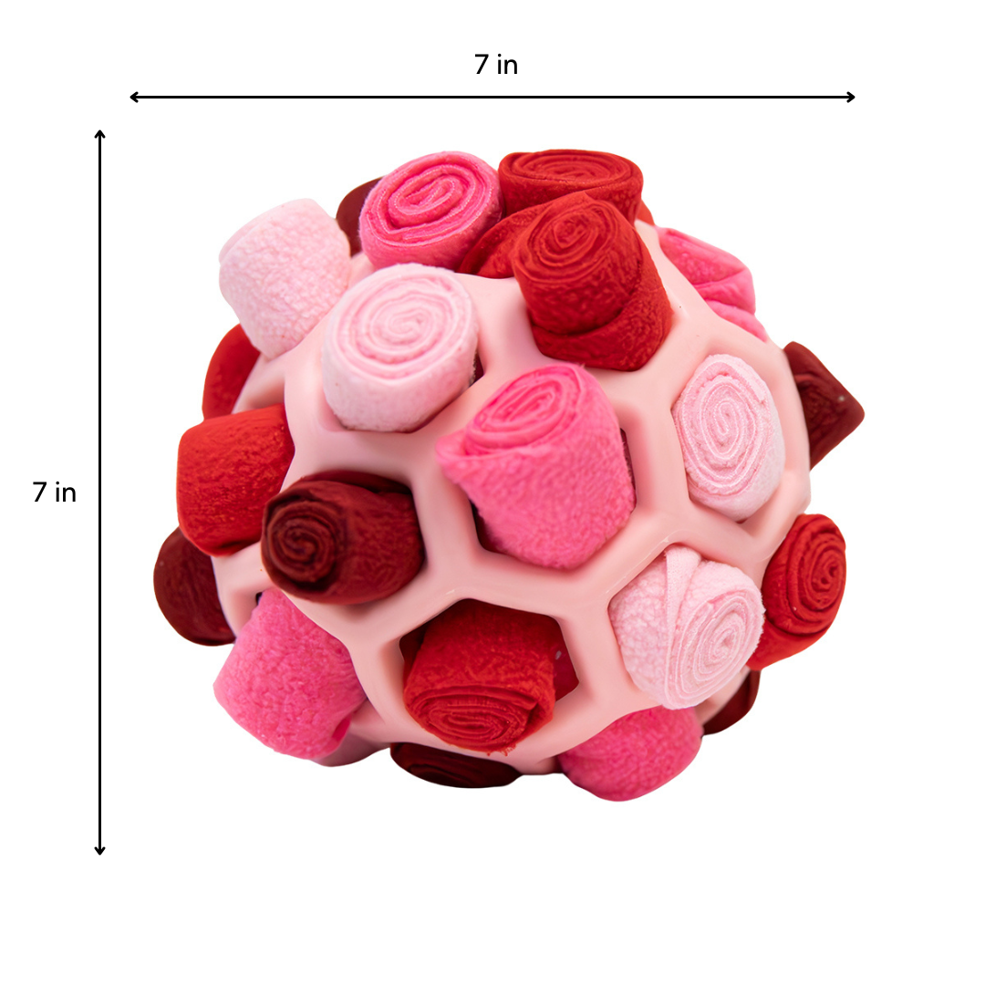 Snuffle Ball - Pink & Red