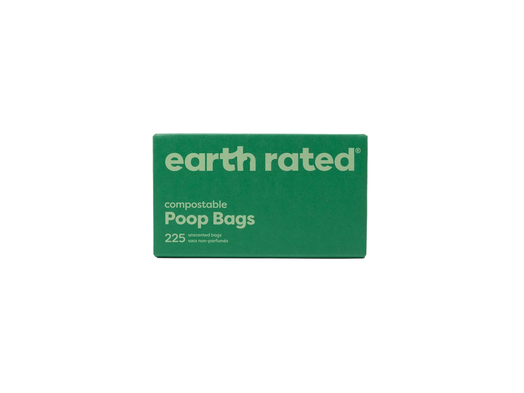 EARTH RATED- BIODEGRADEABLE POOP BAGS XLRG 225PK