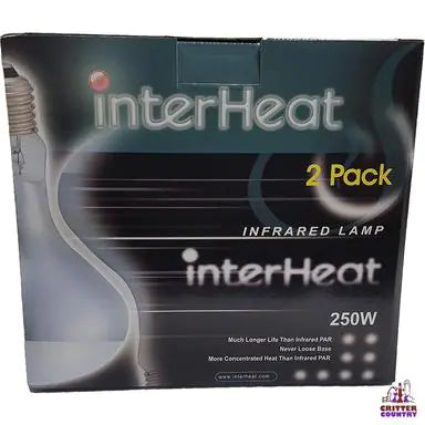 Heat Lamp Bulb 2 Pack 175watts White
