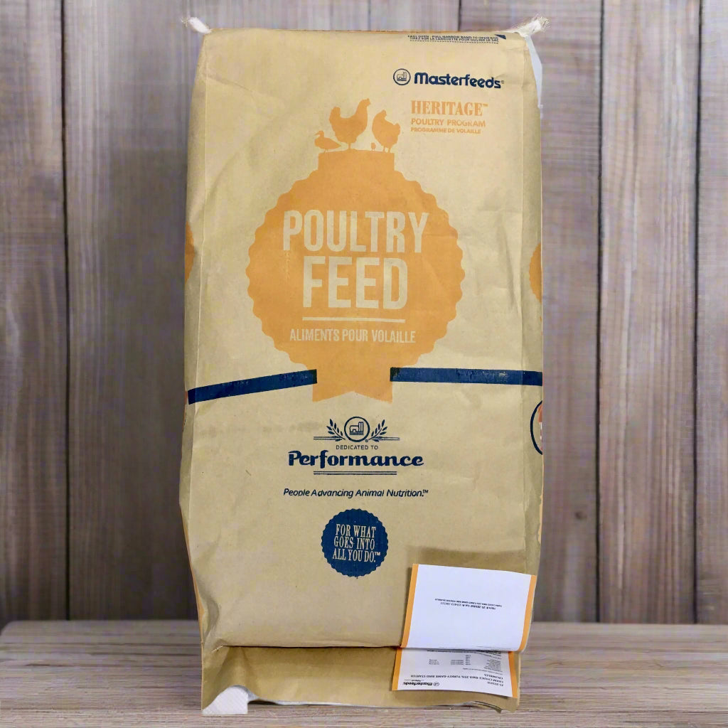 MasterFeeds Poultry Starter 20% Plain - 25kg – CanvasbackPets