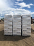 Pallet of Bagged Wood shavings for animals including horses and barns
