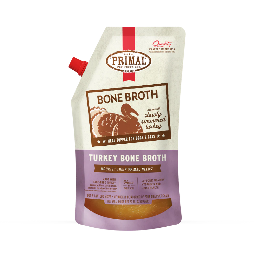 Primal Bone Broth Turk 20oz