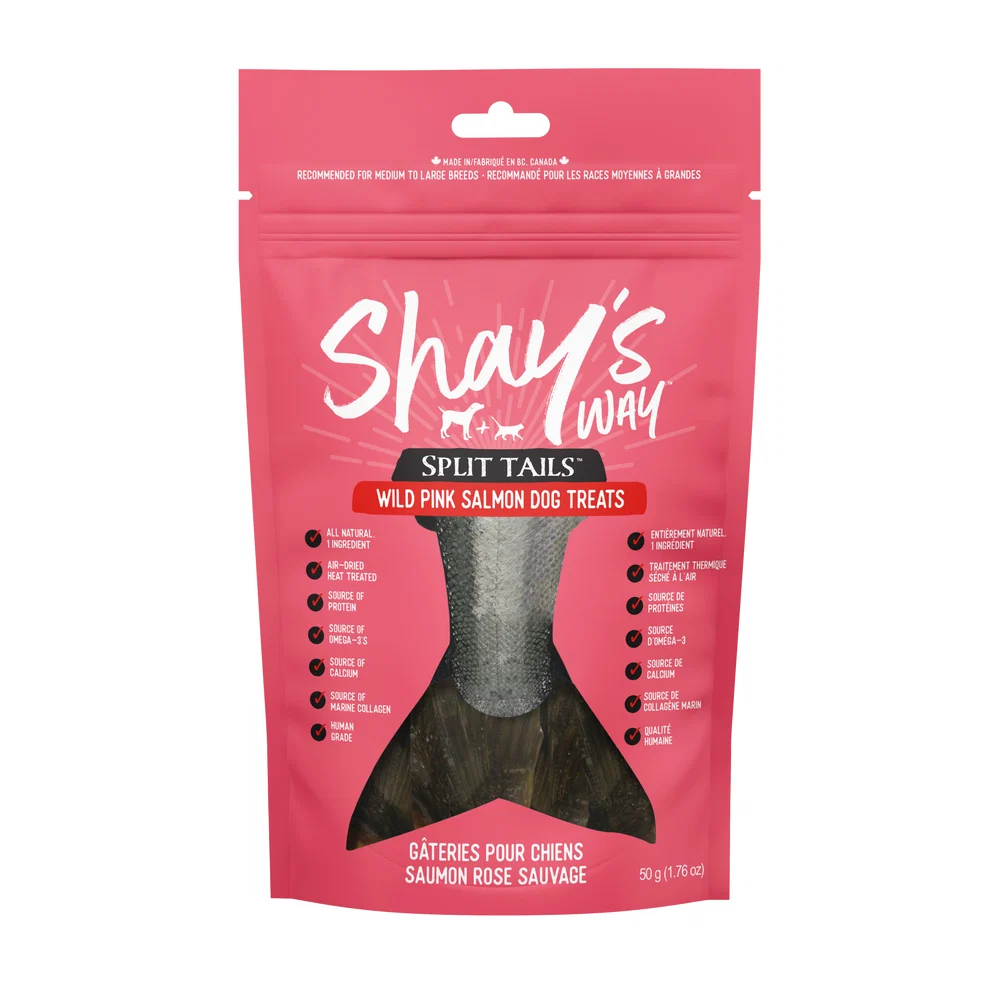 Split Pink Salmon Tails 50g
