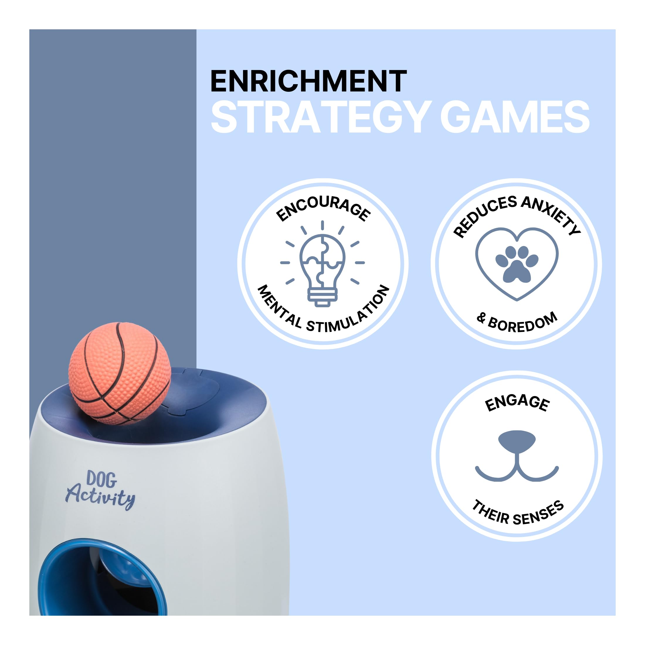 Activity Ball & Treat Strategy Game