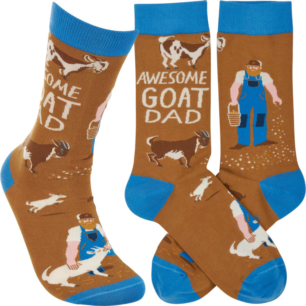 Socks - Awesome Goat Dad