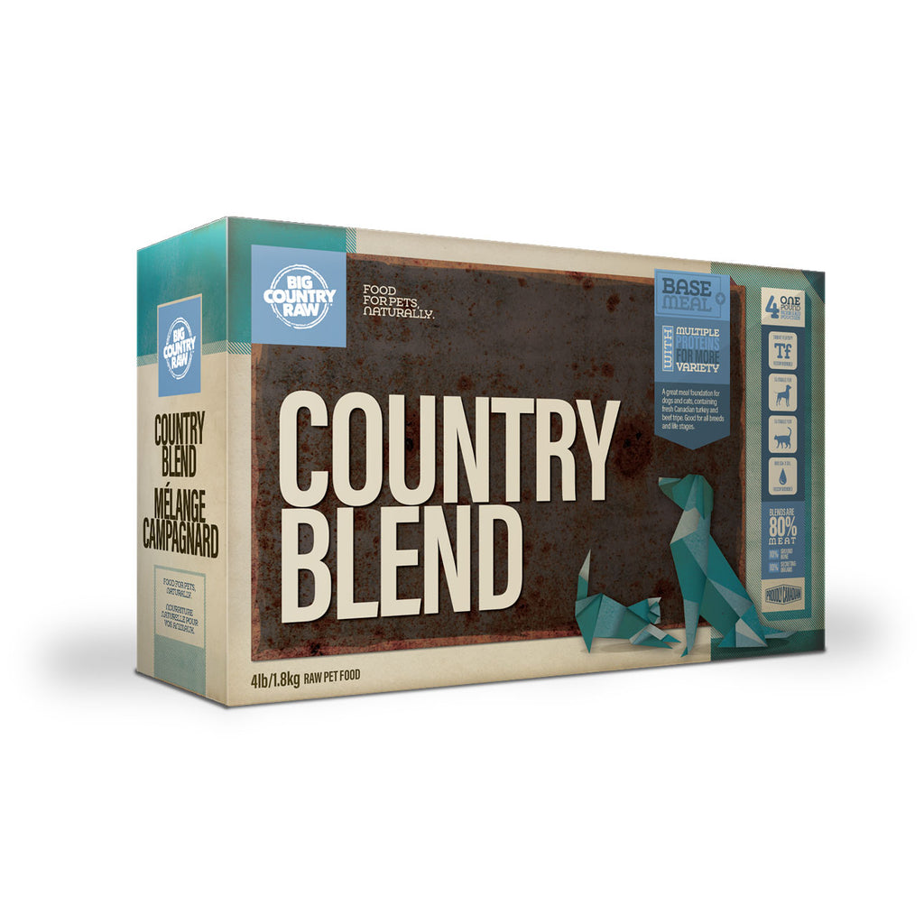 Country Blend 4 x 1lb Big Country Raw