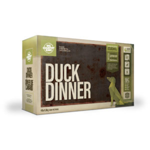 Duck Dinner 4 x 1lb Big Country Raw