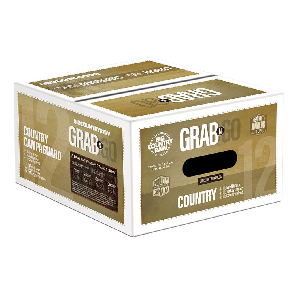 Grab N Go Country Deal  12lb Big Country Raw