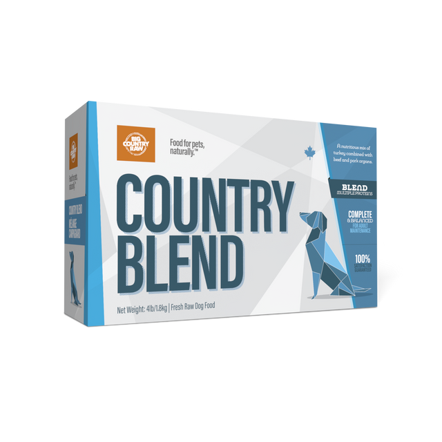 Country Blend 4 x 1lb Big Country Raw