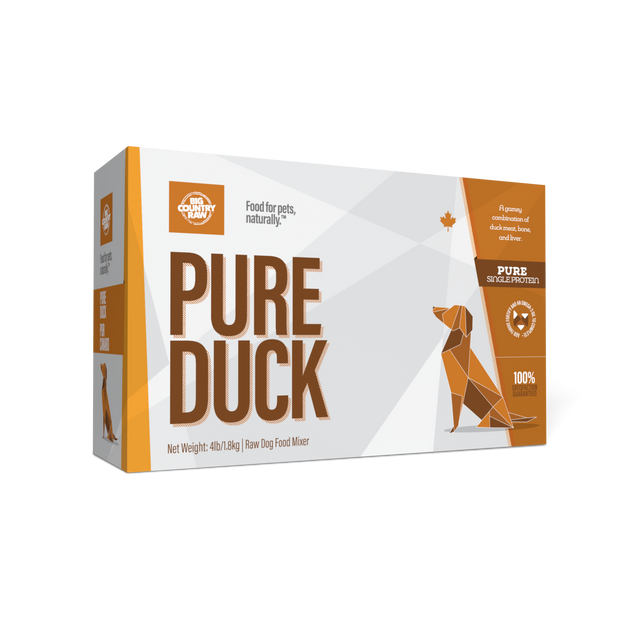 Duck Pure 4 x 1lb Big Country Raw