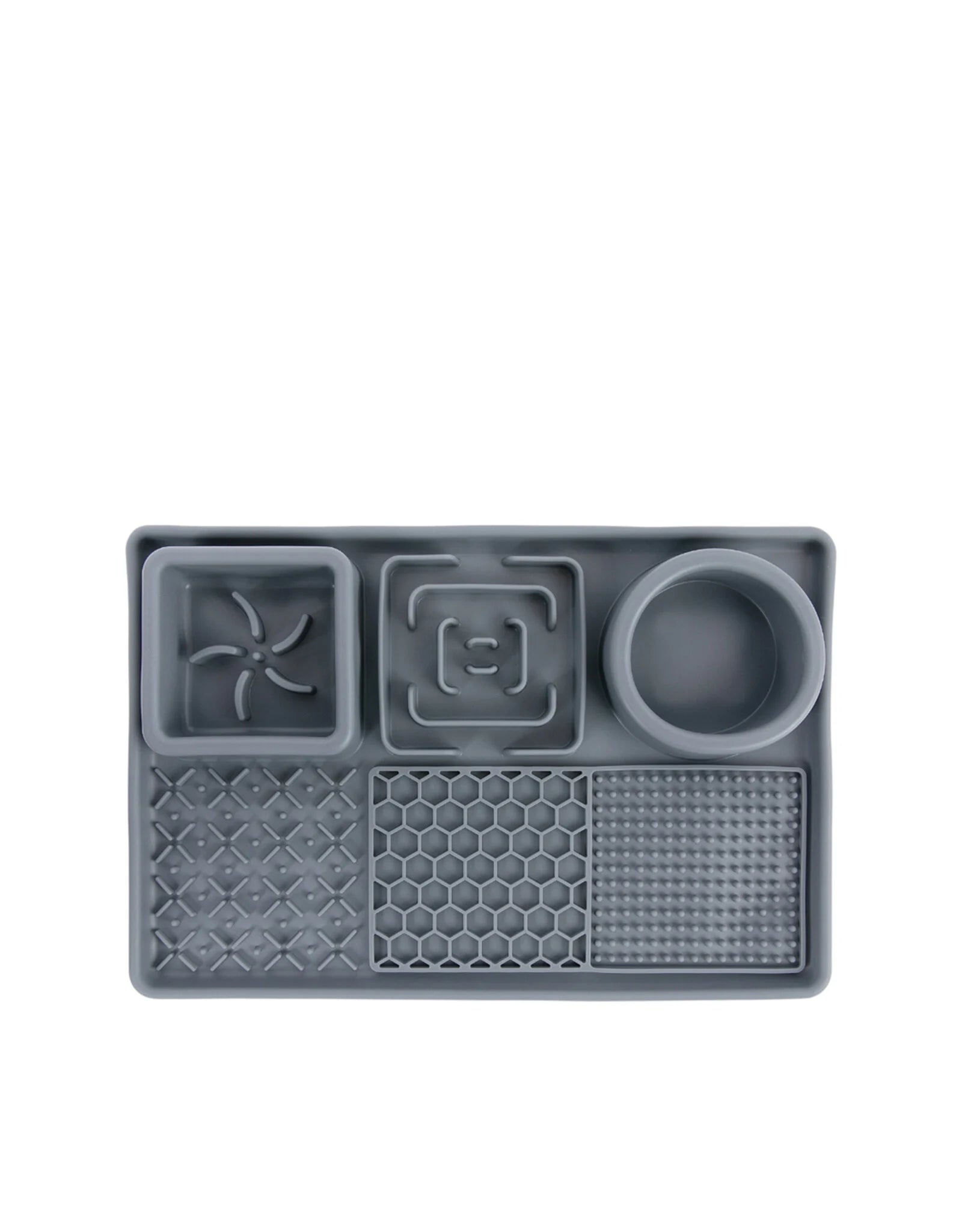Multi-texture Lick Mat