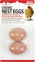 Ceramic Nesting Eggs Brown 2 Pack