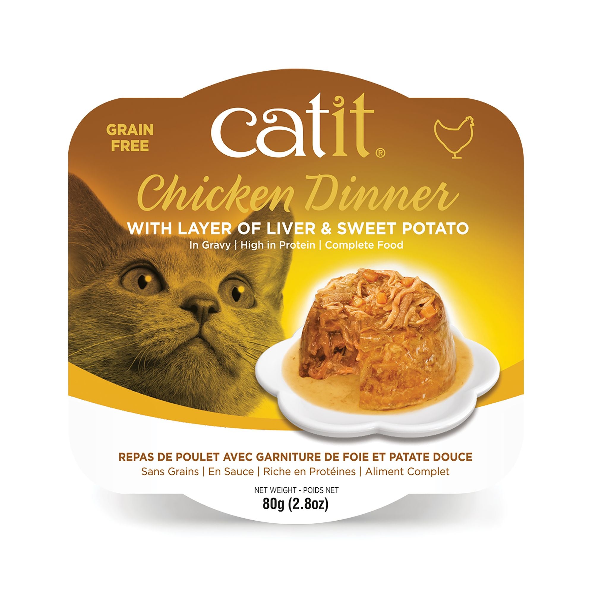 Catit Ckn w/Liver & Potato 75g