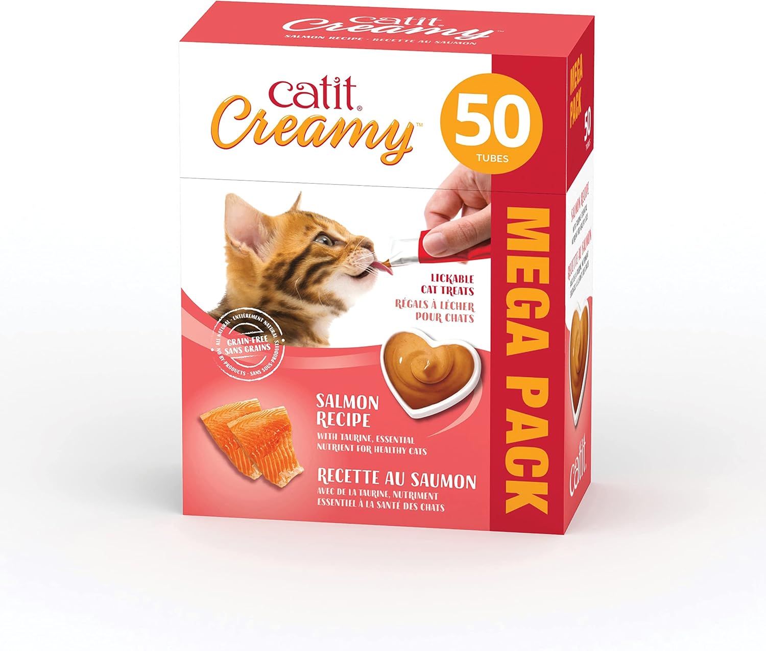 Catit Creamy Tubes - Salmon