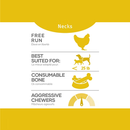 Red Dog Blue Kat Chicken Necks 0.75lb