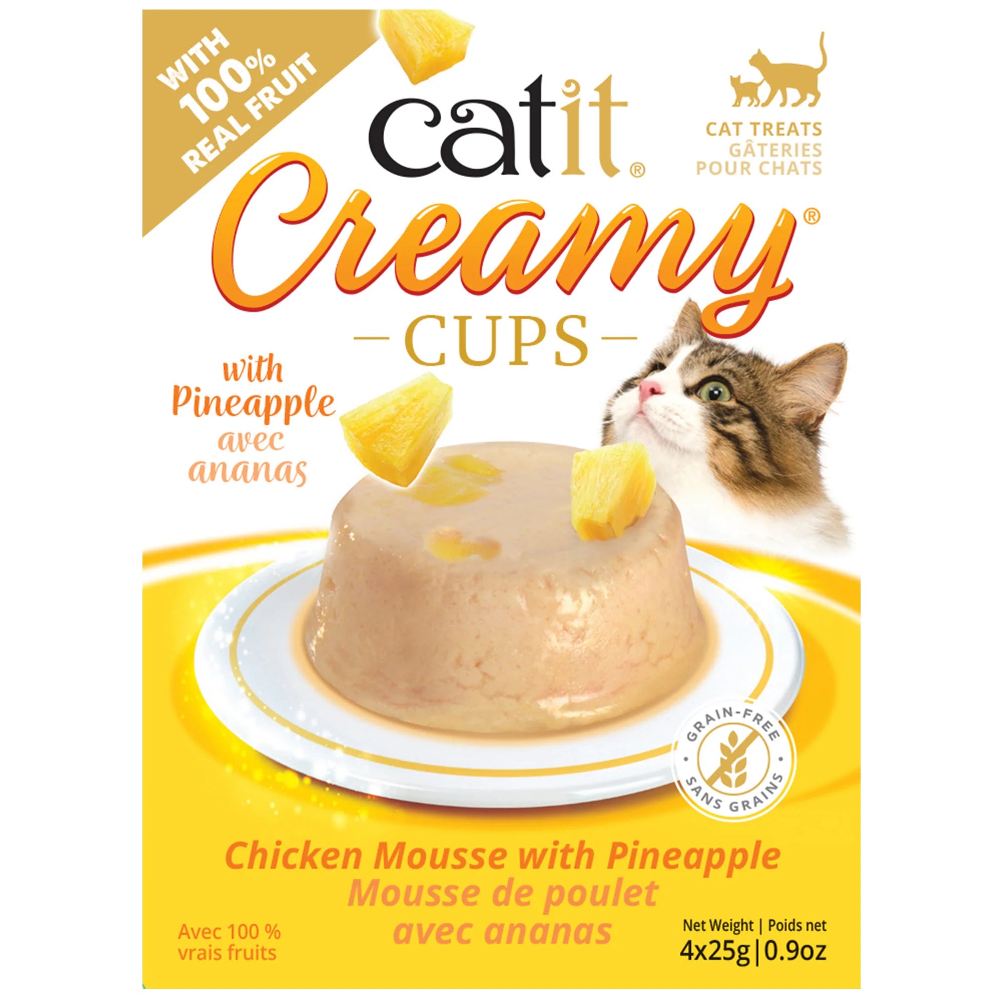 Catit Creamy Cups 4 x 25g