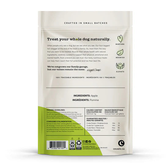 Crumps Naturals Dog Apple Bites 120g