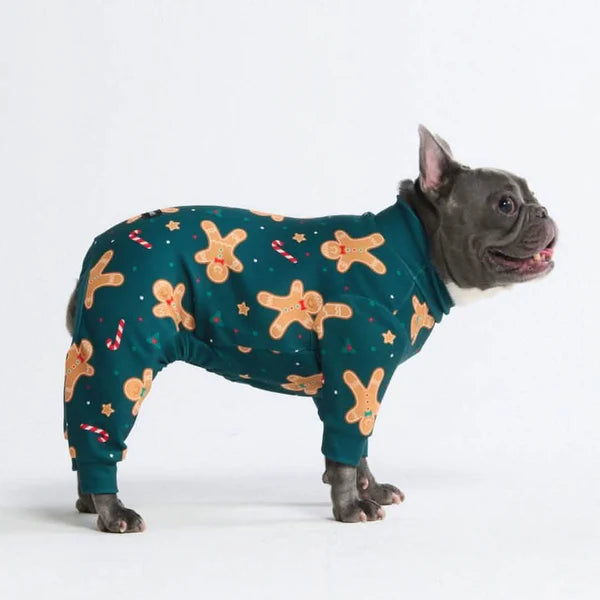 Dog Pajama's - Gingerbread