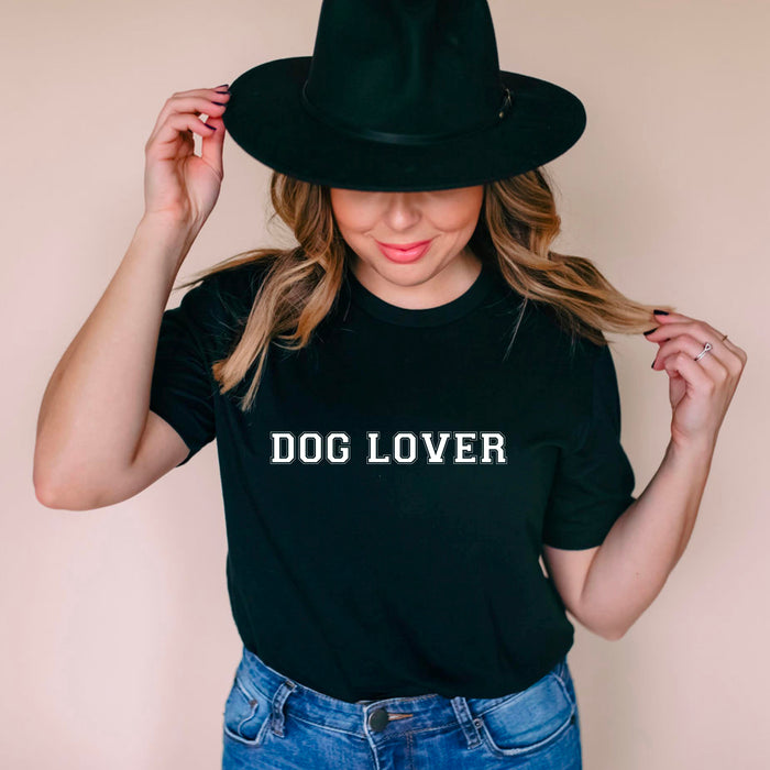"Dog Lover" Printed Tee Shirt