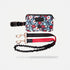 Hands Free Leash - Floral Navy
