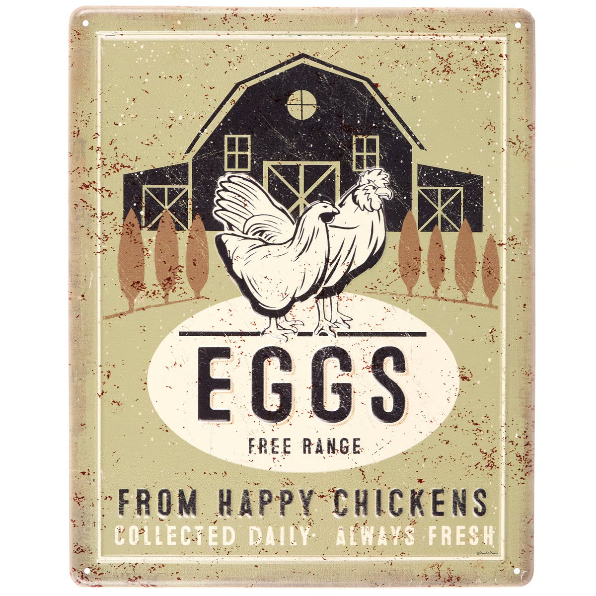 Wall Decor - Eggs Free Range