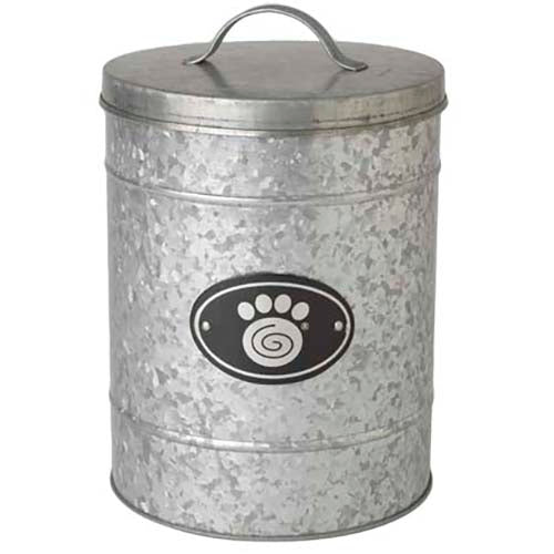 Petrageous Galvanized Treat Jar LG