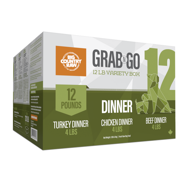 Grab N Go DINNER DEAL 12LB  BIG COUNTRY RAW