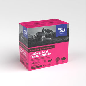 Turkey/Lamb/Beef/Venison 8lb